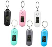 Homoyoyo 6pcs Men Digital Watch Mute Study Watch Luminous Portable Electronic Nurse