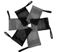 Homoyoyo 6pcs Mesh Soap Pouch Set with Hanging Loops Exfoliating Bar Soap Bags for Shower and Travel for Facial and Hand Cleansing