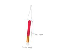 Homoyoyo 6pcs Mini Ink Blending Brushes for Card Making Precision Crafting Tools Quick Clean Soft Bristles Lightweight Portable for Watercolor Painting and Pigment Mixing