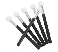 Homoyoyo 6pcs Mushroom Head Makeup Sponge Brushes Dual Use Wet Dry Applicator for Foundation Concealer Nonabsorbent Easy to Clean for Womens Cosmetic Beauty