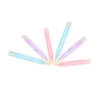 Homoyoyo 6Pcs Nail Art Correction Pens for Manicure Portable Nail Polish Remover Pens with Precise Edge Cleaning Suitable for Professional and Home Use Compact Assorted Light Blue Purple