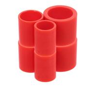 Homoyoyo 6pcs Plastic Grinder Adapter Bushing Reducers Set 25.4mm to 19mm 16mm 12.7mm for Bench Grinder Wheel Reducing and Metalworking Sanding Attachments