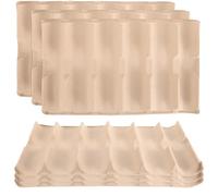 Homoyoyo 6Pcs Red Wine Bottle Holder Paper Tray Wine Rack Shockproof Anti-Break Packaging Box Suitable for and Wrapping