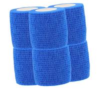 Homoyoyo 6pcs Self Adhesive Pet Bandages for Dogs and Cats Breathable Portable Wraps Convenient Multi Function for Injury Support and Skin Protection