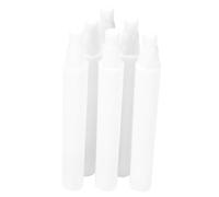 Homoyoyo 6Pcs Silicone Lipstick Brushes with Caps Multi-color Lip Balm Applicators for Precise Makeup Application Reusable Soft Paillette Lip Brush for Women
