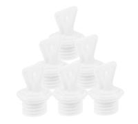 Homoyoyo 6pcs Small Hot Water Bottle Replacement Stoppers Rubber Sealing Plugs Leakproof Caps for Hot Water Bags Suitable for Women