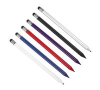 Homoyoyo 6pcs Stylus Pens for Tablets and Smartphones Pencil Shaped Capacitive Touch Screen Pens with Precision Touch Control for Drawing Writing and Navigation