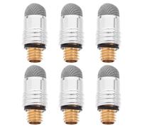 Homoyoyo 6pcs Touch Screen Pen Tips Replacement Outer Thread Capacitive Stylus Tips for Tablet Touch Screen Use