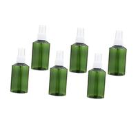 Homoyoyo 6pcs Travel Bottles Empty Plastic Spray Bottles for Toiletries and Continuous Mist for Perfume and Cosmetics