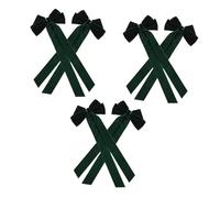 Homoyoyo 6pcs Velvet Hair Bow Clips for Women Soft Solid Bowknot Duckbill Barrettes Elegant Ribbon Hair Accessories for Vintage Hairstyles Parties and Summer Outfits