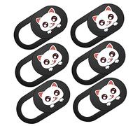 Homoyoyo 6pcs Webcam Cover Slide for Laptop Camera Cover Slider Privacy Adhesive Decorative for Computer