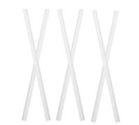 Homoyoyo 6pcs White Tailors Chalk Pencil with Bright Core for Sewing Fabric Marking Portable Lightweight Design for Glass Ceramic and Textile Crafts Distinct White Color for Clear Tracing