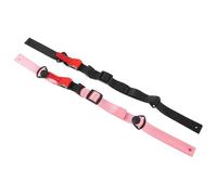 Homoyoyo 6pcs Y-Shape Hard Hat Chin Strap Adjustable Safety Helmet Chin Straps with Buckle, Universal Construction Hat Securing Accessory in Pink and Black for Worksite Use