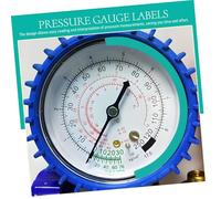 Homoyoyo 7 Sheets Reflective Pressure Gauge Stickers Adhesive Identification Labels for Industrial and Household Use Strong Adhesion Easy Application Visible Green and Partial Decals