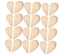 Homoyoyo 70Pcs Natural Wood Craft Pieces DIY Accessories for Wedding Decorations Durable Unfinished Slices with Rustic Charm for Handmade Crafts and Home Decor