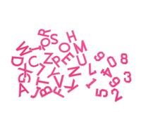 Homoyoyo 72pcs Iron Embroidered Alphabet and Patches A-z Polyester Sewing Appliques for DIY Clothes Bags Hats Decorative Craft Projects