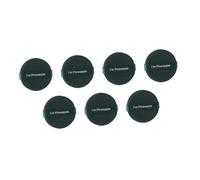 Homoyoyo 7pcs Green Non-latex Makeup Sponge Set, Dual-sided Wet and Dry Foundation Powder Puff for Face Cosmetics, Blending Applicator for Professional and Everyday Use