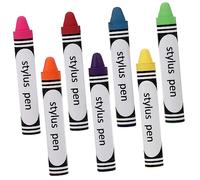 Homoyoyo 7pcs Portable Touch Screen Pens Stylus for Phone Tablet Delicate Touch No Writing Noise for School Home