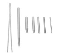 Homoyoyo 7Pcs Stainless Steel Metal Model Bending Tool Kit Multifunctional DIY Bender Set for 3D Puzzle Assembly and Car Edge Shaping in Hobby Crafting