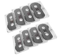 Homoyoyo 8pcs Blank Audio Cassette Tapes for Speech Music Recording Empty Cassette for Audio Playback for Home Studio