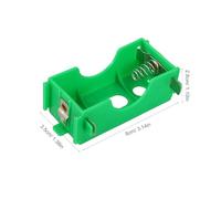 Homoyoyo 8pcs D Size Battery Case Set for School Science Teaching, Plastic Battery Holder for Physics Experiments and Electric Circuit Supplies