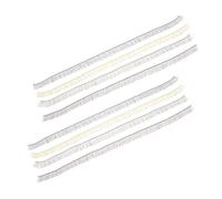 Homoyoyo 8pcs Doll Eyelashes Strips Multi-color DIY Fake False Eyelashes for Dolls Creative with Natural-look Lashes