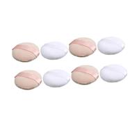 Homoyoyo 8pcs Dry Powder Applicators for Loose Powder Soft Flocking Makeup Tools for Everyday Application