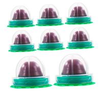 Homoyoyo 8PCS Edible Catnip Lollipop Snacks with Vitamins for Cats Natural Catnip Pudding Treats Random Flavors Safe Interactive Cat for Healthy Tongue Exercise