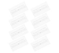 Homoyoyo 8pcs Fire Safety Break Glass Alarm Switch Glass Cover Replacement for Manual Call Point Office Building Use Spare for Fire Alarm Button Protective Cover