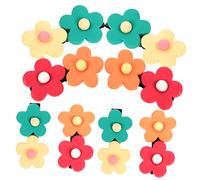Homoyoyo 8Pcs Flower Hair Clips for Cute Duck Bill Design for Hairstyles for Daily Wear and Special Occasions for Little