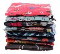 Homoyoyo 8pcs Foldable Grocery Bags Set with Floral, Mythical Creature, and Leaf Prints - Portable Reusable Tote Shopping Pouches for Women, Large Lightweight Carry Bags for Supermarket