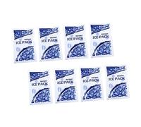Homoyoyo 8pcs Instant Disposable Ice Bags for Quick Cooling Outdoor Emergency Packs for Sprains Headaches and Mild Burns Durable and Practical Ice Packs