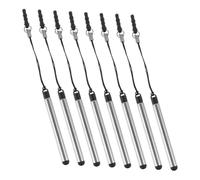 Homoyoyo 8pcs Mini Stylus Pens for Touch Screens with High Precision and Comfortable Grip, Short and Compact Design Compatible with Phones and Atms, Plastic and Metal Material