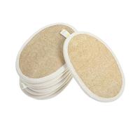 Homoyoyo 8pcs Natural Loofah Sponges for Dishes Kitchen Multi-use Dish Cleaning Cloths Lightweight Kitchen and Bathroom Scrubbers