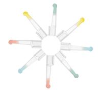 Homoyoyo 8pcs Visible Ear Wax Removal Tips Soft Ear Scoops Replacement Heads for Adult with Spoon Heads