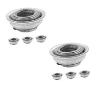 Homoyoyo 8pcs Wheelchair Front Wheel Bearings Bearings for Replacement for Smooth Performance and User Safety