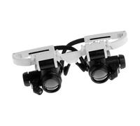 Homoyoyo 8x 15x 23x Binocular Head Magnifier with Retractable Lens Portable and Head-mounted Design for Examining Images and Reading Maps