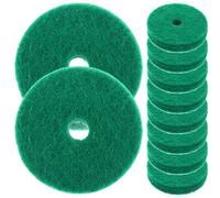 Homoyoyo 90pcs Green Pure Wool Piano Felt Cushions Keyboard Pads Piano Regulating Tools with Felt Washers for Key Balance and Noise Reduction