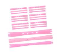 Homoyoyo 90pcs Small Plastic Perm Rods Hair Curling Rods for Women Hollow Water Wave Design Reusable Cold for Heatless Overnight Curls Suitable for Short and Long Hair Styling