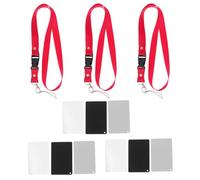 Homoyoyo 9pieces Sturdy Lanyard Balance Card for Dslr Camera Video Film Calibration Tool