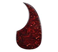 Homoyoyo Acoustic Guitar Pickguard Protection Plate Sturdy PVC Scratch Guard Simple Structure Fits Standard Models for Strumming Sessions