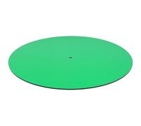 Homoyoyo Acrylic Anti-static Mat Turntable and Record Records Vinyl for Protection and Noise Reduction, Light Green Slipmat Players Platter, for Home Dj Equipment