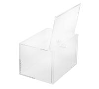 Homoyoyo Acrylic Ballot Box with Slot for Suggestions and Voting