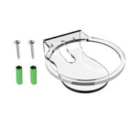 Homoyoyo Acrylic Wall-mounted and Desktop Smart Speaker Bracket Holder Compatible with Voice Assistant Dot 4, Speaker Mount for Home and Office Use