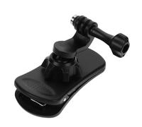 Homoyoyo Action Camera Clip for Backpack and Schoolbag, Strong and Sturdy Alloy + PC Quick Clip Mount, Anti-fall Design for Climbing and Motorcycle Windshield Use