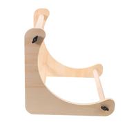 Homoyoyo Adjustable Beechwood Embroidery Frame Stand with 2 Size Rods for Desktop and Lap Use, Lightweight Needlework Holder with Quick Assembly for DIY Sewing and Cross Stitch Projects