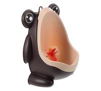 Homoyoyo Adjustable Height Frog Pee Training Urinal for Wall-Mounted Boys Potty Training Toilet with Detachable Design for Easy Cleaning Space-Saving Standing Urinal for Home Bathroom