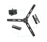 Homoyoyo Adjustable Mini Tabletop Tripod Stand Foldable Aluminum Alloy Phone and Camera Mount with Screw for DSLR Mirrorless Cameras Action and Live Streaming Use