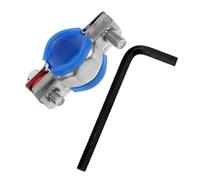 Homoyoyo Adjustable Office Chair Clamp Stopper with Hex Wrench Prevents Sinking and Fixes Gas Lift for Stable Comfortable Seating Replacement Saver for Office Chairs Φ Rubber Pad Black