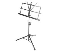 Homoyoyo Adjustable Tripod Music Score Holder Iron Music Sheet Stand Portable Book Holder for Home Guitar Violin Use